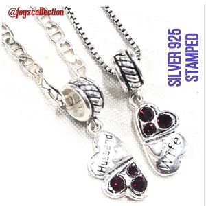 Husband and wife necklace silver 925 sa-7